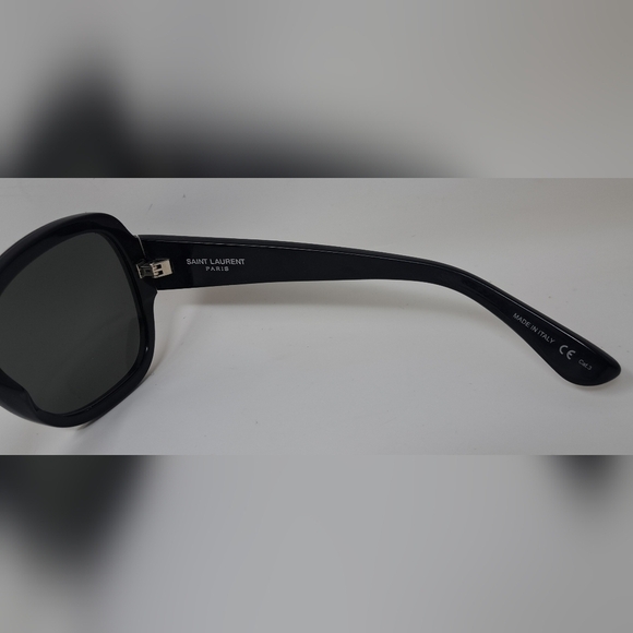 Saint Laurent Paris  Sunglasses Red Heart Metallic Butterfly SL133 006 53-19-140 - Picture 4 of 13